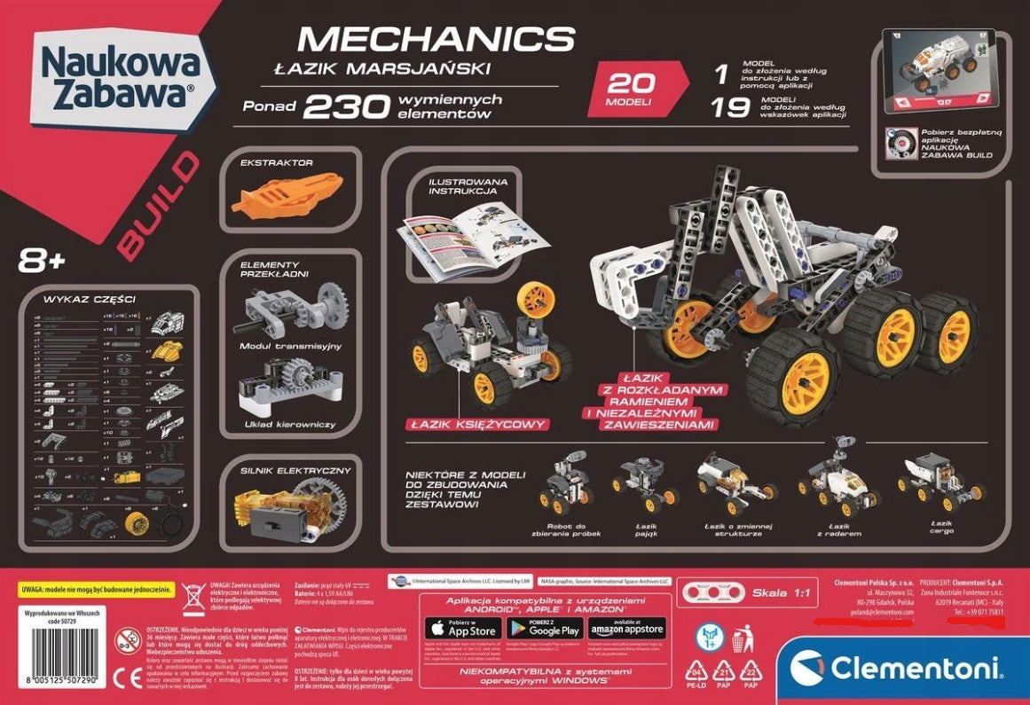 MARTIAN ROVER „mechanikos laboratorija" Konstruktorius