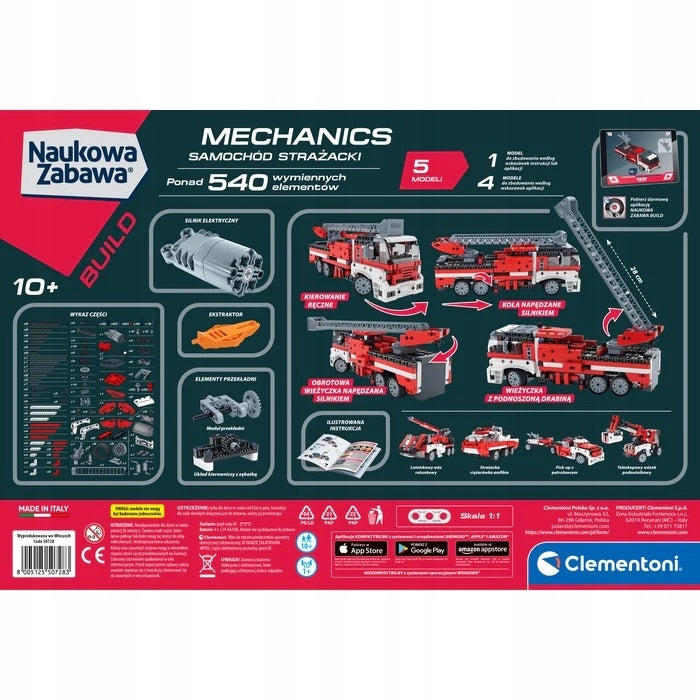 Ugniagesių sunkvežimis „mechanikos laboratorija" Konstruktorius