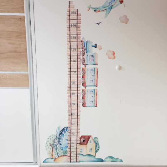 Berniuko sienos augimo matuoklis - Traukinys