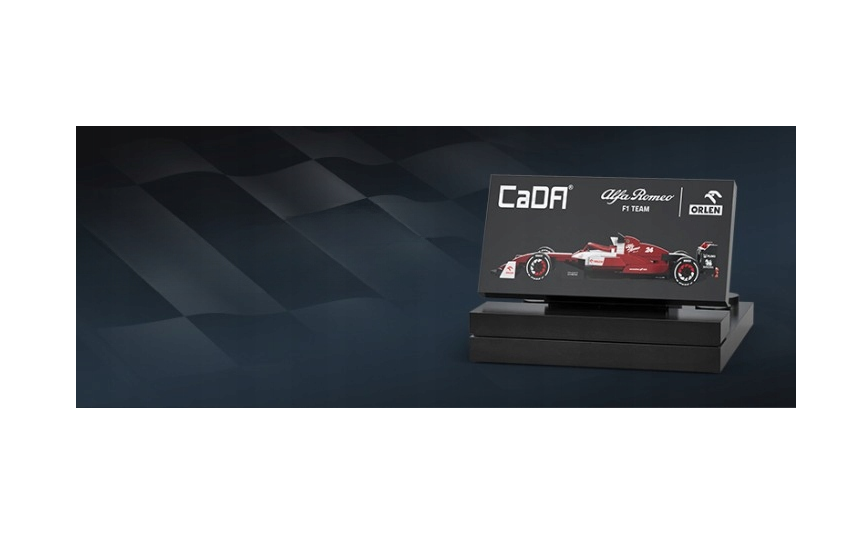 CaDA konstruktorius ALFA ROMEO F1 TEAM BOLID ROBERT KUBICA RED 271 EL FORMULA