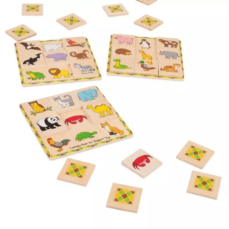 Bigjigs lavinamasis žaidimas Gyvūnų loto
