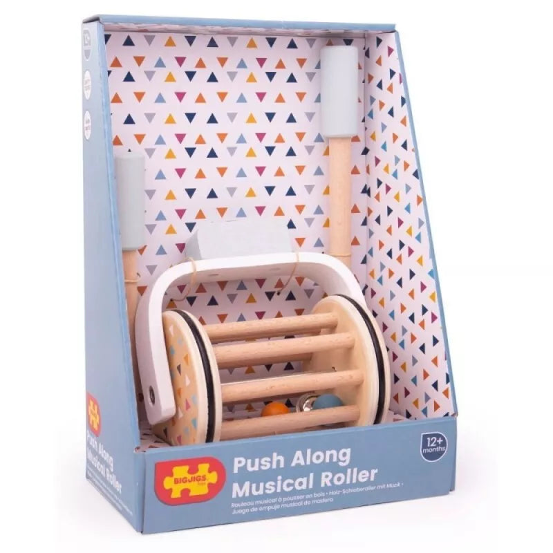 Bigjigs medinis stumdukas Muzikinis volelis