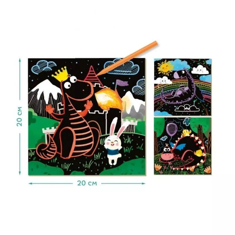 Dodo braižymo rinkinys Drakonai