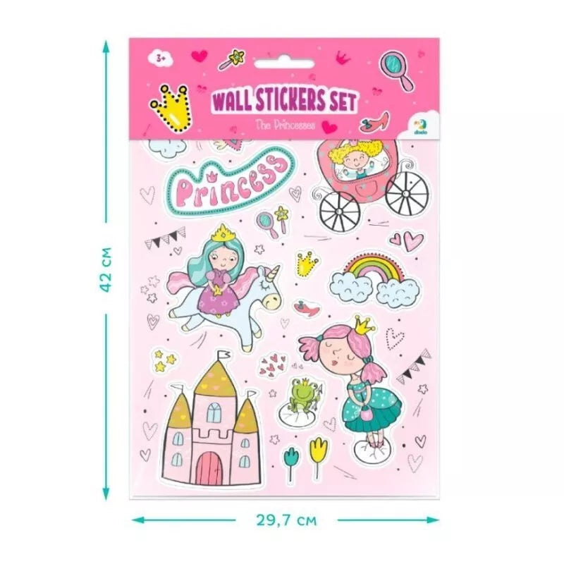 Dodo sienų lipdukai vaikams Princesės