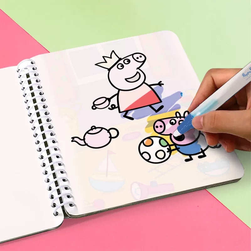 Dodo spalvinimo vandeniu knygutė Peppa Pig