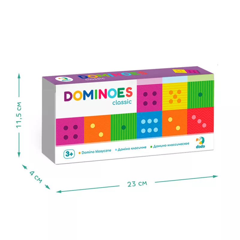 Dodo stalo žaidimas Klasikinis domino