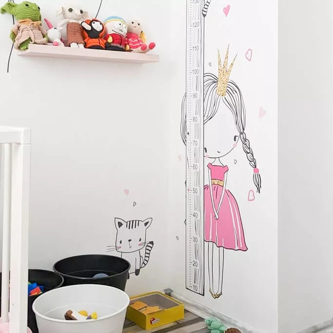 INSPIO ūgio matuoklis „Princesė su katinu“