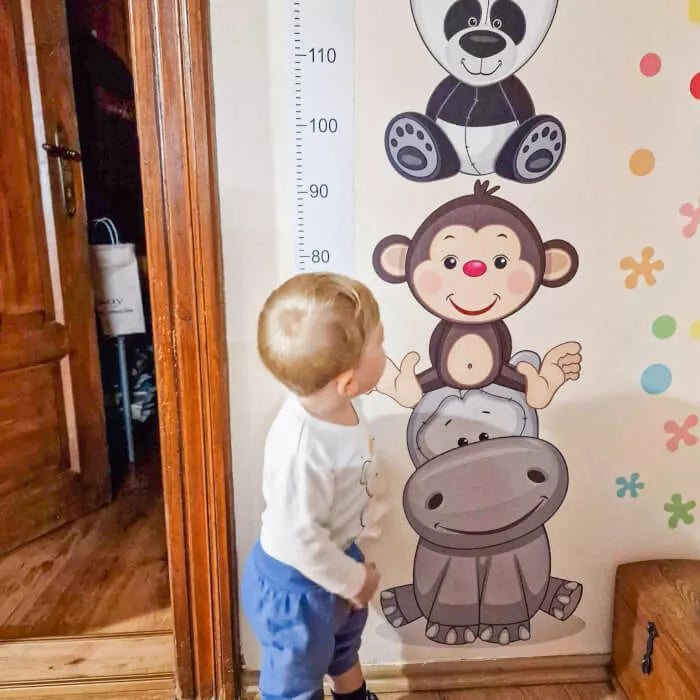 INSPIO vaiko augimo matuoklio lipdukas vaiko miegamajam