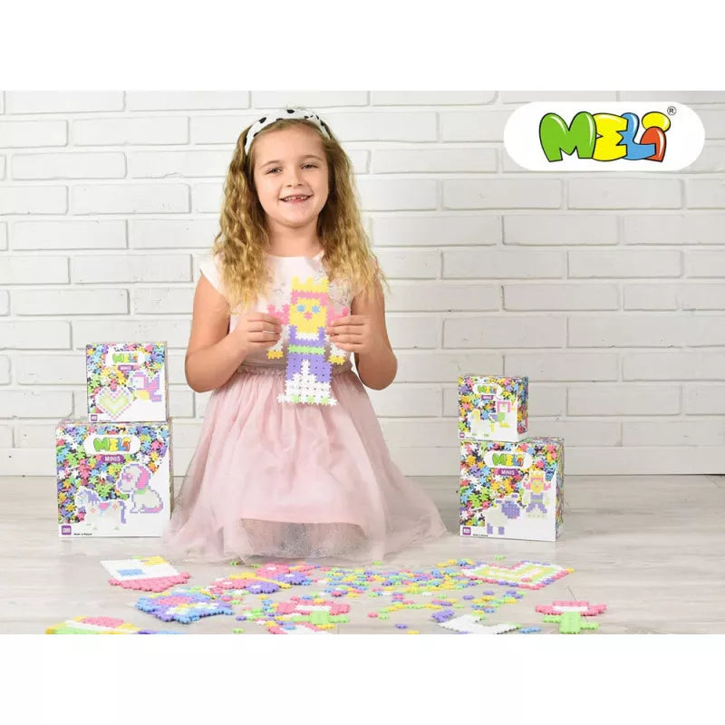 Meli Minis Pastel konstruktorius (400 el.)