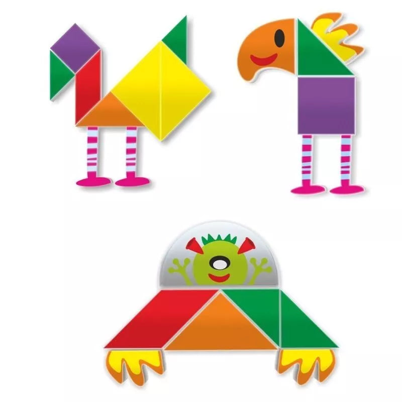 Miniland magnetinė tangrama