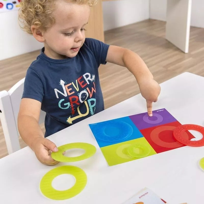 Miniland skaidrių apskritimų rinkinys