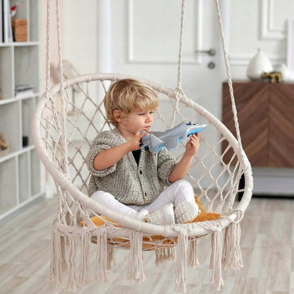 Pakabinamas hamakas kėdė sūpynė Boho