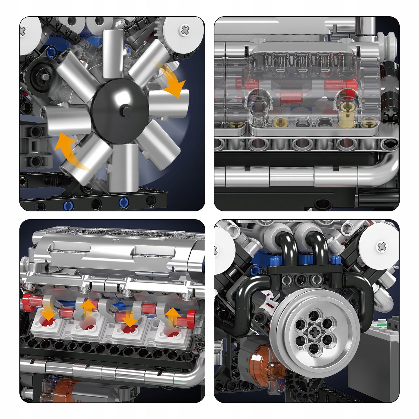 Aštuonių cilindrų variklis „V8” - Konstruktorius