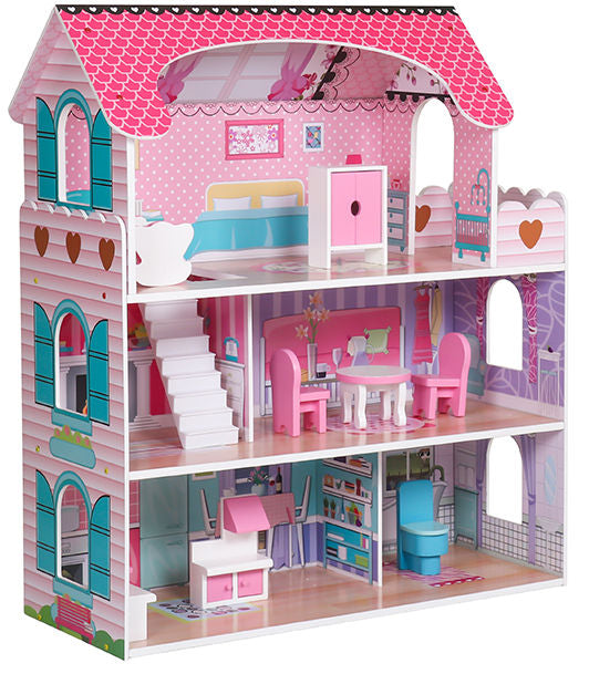 Lėlių namelis EcoKidWood - 70cm