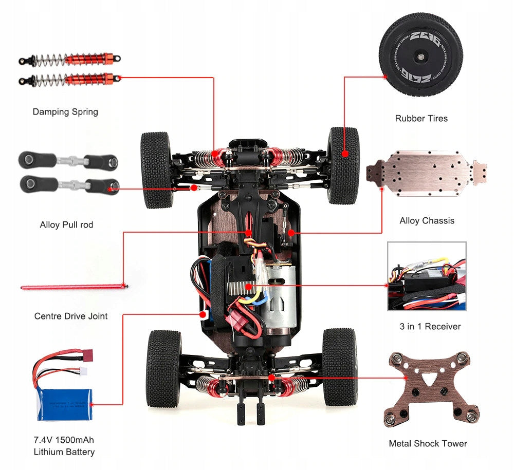 Bagis Off-Road 4WD 1/14