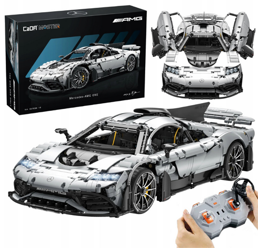 CaDA Master konstruktorius MERCEDES AMG ONE SPORTS CAR 3295EL NUOTOLINIO VALDYMO RC +LED