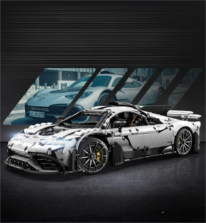 CaDA Master konstruktorius MERCEDES AMG ONE SPORTS CAR 3295EL NUOTOLINIO VALDYMO RC +LED