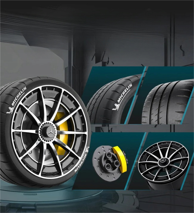 CaDA Master konstruktorius MERCEDES AMG ONE SPORTS CAR 3295EL NUOTOLINIO VALDYMO RC +LED