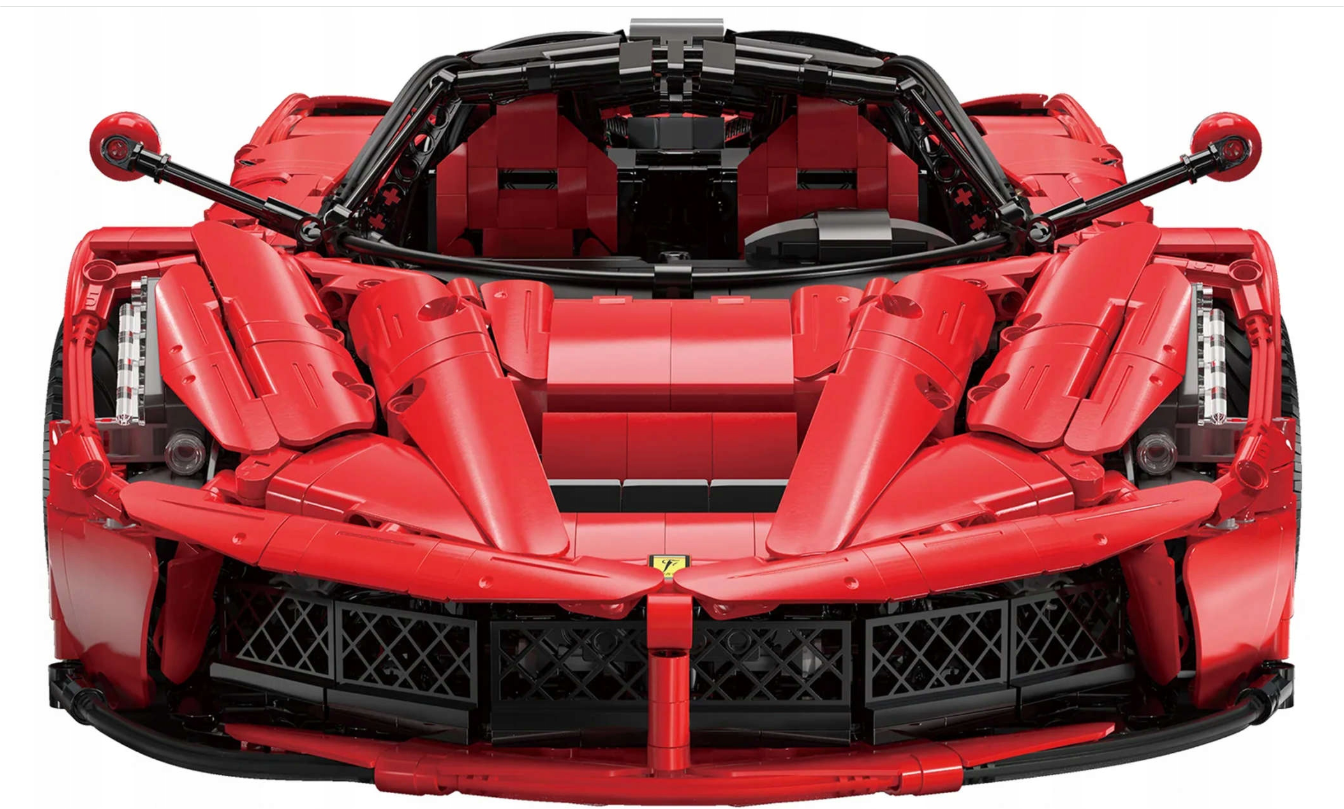 CaDA Master konstruktorius SPORTINIS AUTOMOBILIS 60CM VIVA HYPERCAR RACING CAR 4739 EL.