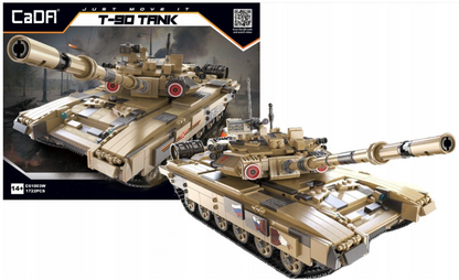 CaDA konstruktorius Karinis tankas T-90