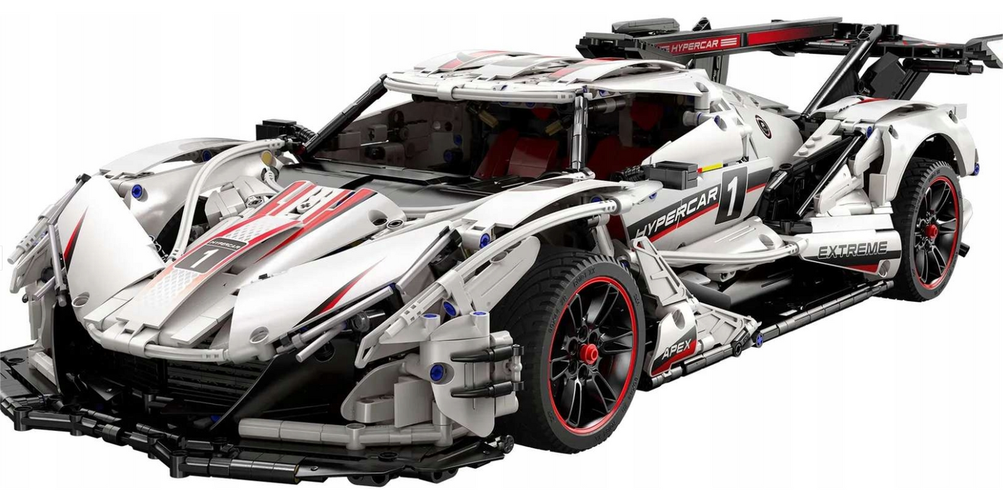 CADA Master konstruktorius HYPER CAR V12 4449 EL. RC PRO MAITINIMO SISTEMA