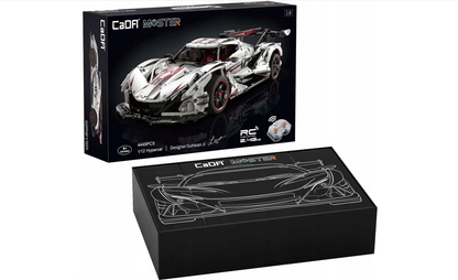 CADA Master konstruktorius HYPER CAR V12 4449 EL. RC PRO MAITINIMO SISTEMA
