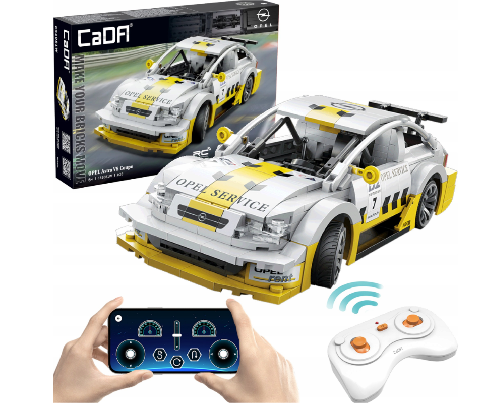 CaDA konstruktorius NUOTOLINIO PULTO VALDYMO AUTOMOBILIŲ OPEL ASTRA V8 COUPE DUAL MODE 330 EL