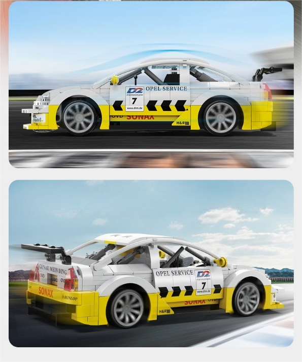 CaDA konstruktorius NUOTOLINIO PULTO VALDYMO AUTOMOBILIŲ OPEL ASTRA V8 COUPE DUAL MODE 330 EL