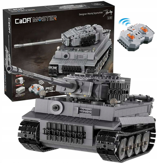 CaDA konstruktorius TIGER TANK 925 EL. NUOTOLINIO PULTO VALDOMA PRO POWER RC SISTEMA