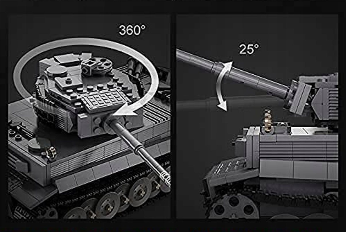 CaDA konstruktorius TIGER TANK 925 EL. NUOTOLINIO PULTO VALDOMA PRO POWER RC SISTEMA