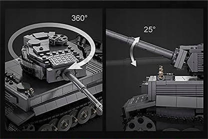 CaDA konstruktorius TIGER TANK 925 EL. NUOTOLINIO PULTO VALDOMA PRO POWER RC SISTEMA