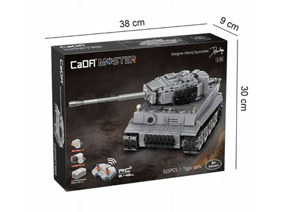 CaDA konstruktorius TIGER TANK 925 EL. NUOTOLINIO PULTO VALDOMA PRO POWER RC SISTEMA