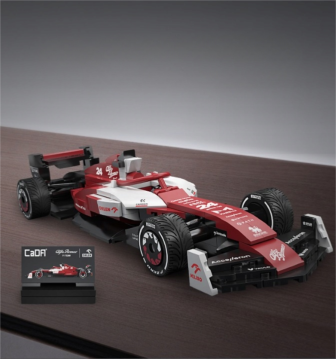 CaDA konstruktorius ALFA ROMEO F1 TEAM BOLID ROBERT KUBICA RED 271 EL FORMULA