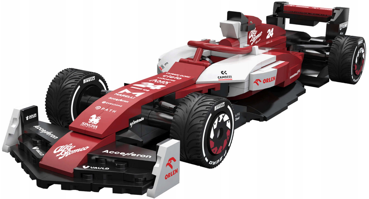 CaDA konstruktorius ALFA ROMEO F1 TEAM BOLID ROBERT KUBICA RED 271 EL FORMULA
