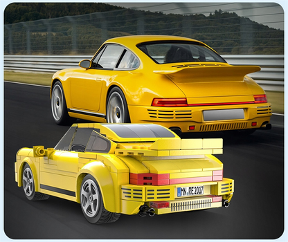 CaDA konstruktorius NUOTOLINIO VALDYMO SPORTINIS AUTOMOBILIS RUF CTR YELLOWBIRD 222 EL RC