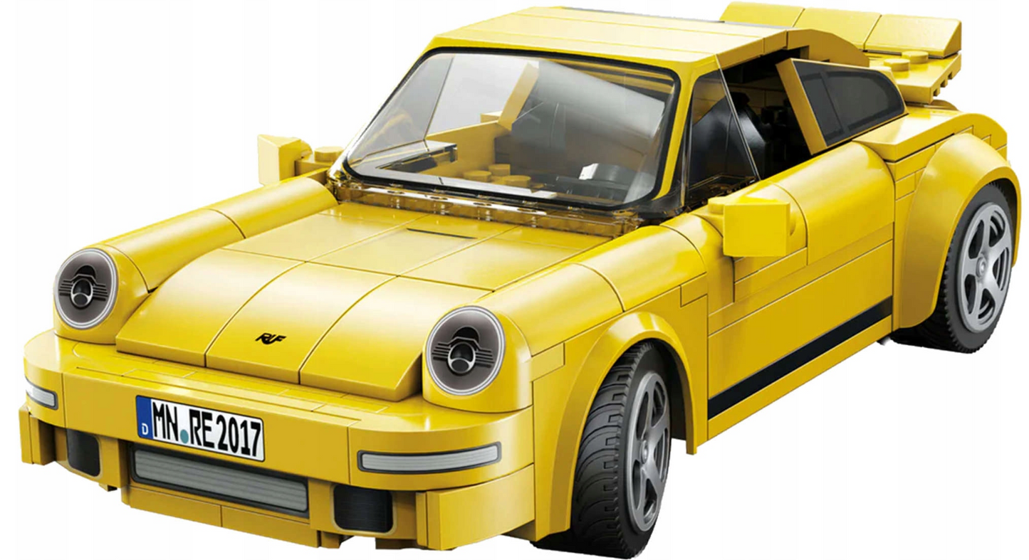 CaDA konstruktorius NUOTOLINIO VALDYMO SPORTINIS AUTOMOBILIS RUF CTR YELLOWBIRD 222 EL RC