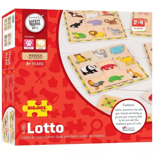 Bigjigs lavinamasis žaidimas Gyvūnų loto