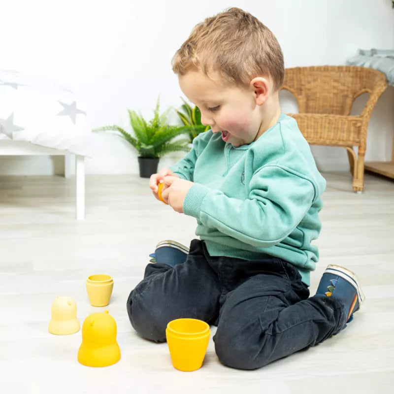 Bigjigs sudedami silikoniniai meškiukai