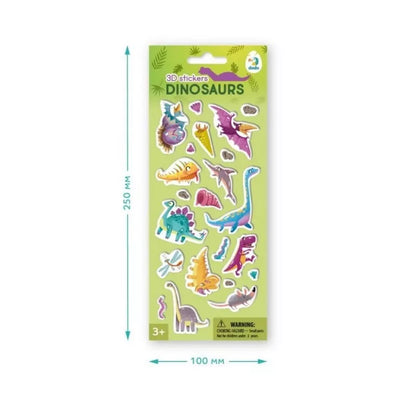 Dodo 3D lipdukai vaikams Dinozaurai (22 vnt.)