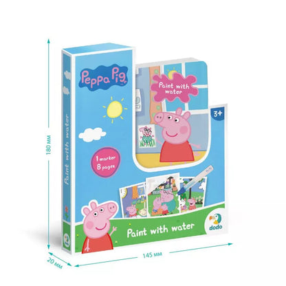 Dodo spalvinimo vandeniu knygutė Peppa Pig