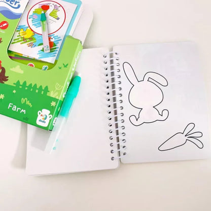 Dodo spalvinimo vandeniu knygutė Ūkis
