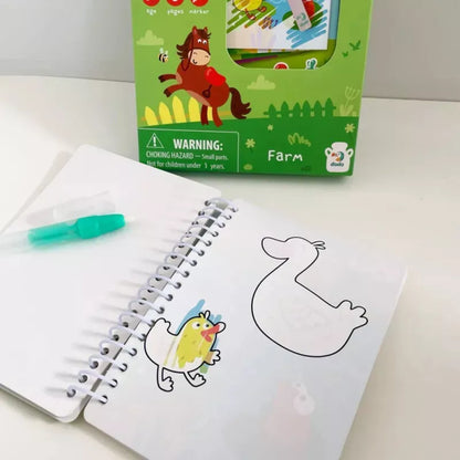 Dodo spalvinimo vandeniu knygutė Ūkis