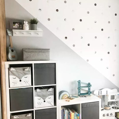 Žemės spalvų taškeliai sienoms