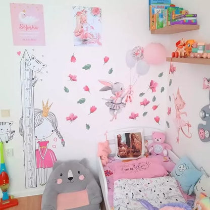 Sieninis lipdukas „Gyvūnai šoka baletą“