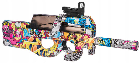 P90 gelinis žaislas - Blasteris (Spalvotas)