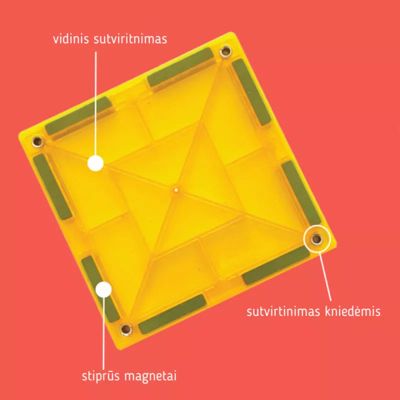 Imanix magnetinis konstruktorius Langeliai (40 el.)