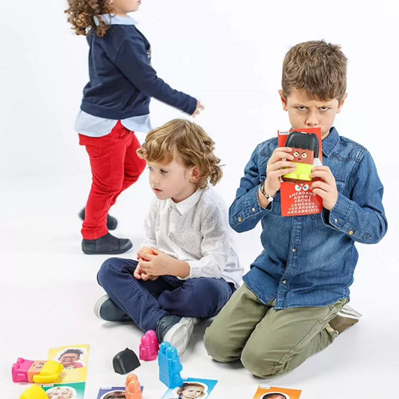 Miniland emocijų kaladėlės Emotiblocks