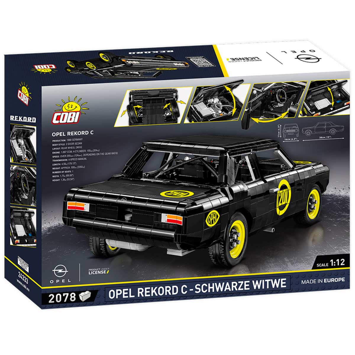 Opel Rekord C 1:12 Konstruktorius