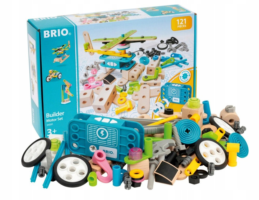 Medinis konstruktorius su varikliu BRIO